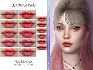 Lipstick N80 sims 4 c