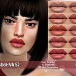 Lipstick NB52 sims 4 cc