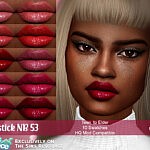 Lipstick NB53 sims 4 cc