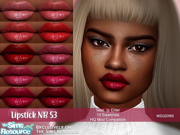 Lipstick NB53 by MSQSIMS from TSR