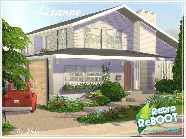 Lisanne house sims 4 cc