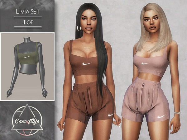Livia Set Top by Camuflaje from TSR