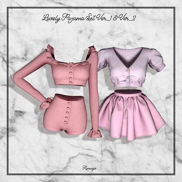 Lovely Pajama Set from Rimings