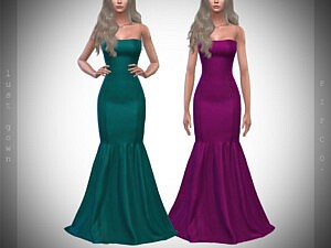 Lust Gown sims 4 cc