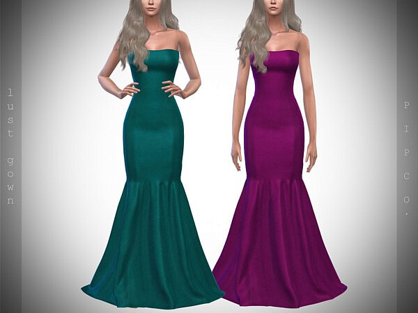 Lust Gown Strapless by Pipco from TSR