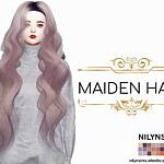 Maiden Hair sims 4 cc