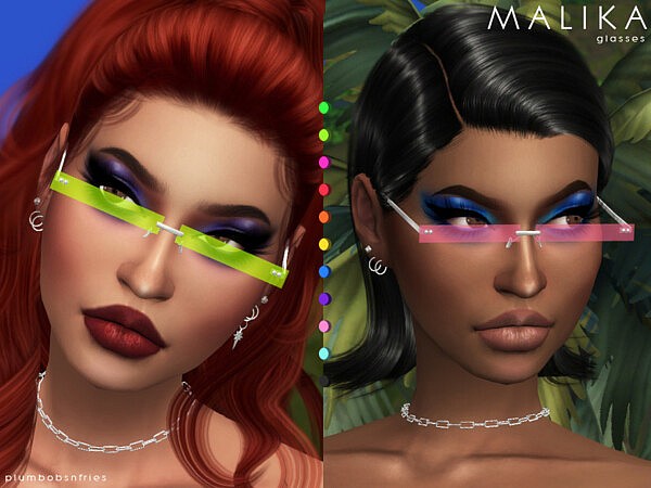 Malika glasses by Plumbobs n Fries from TSR