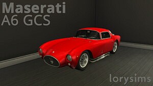 Maserati A6 GCS sims 4 cc