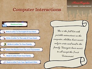 Medieval Interactions 1.0 sims 4 cc