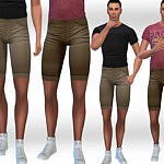 Men Capri Pants sims 4 cc