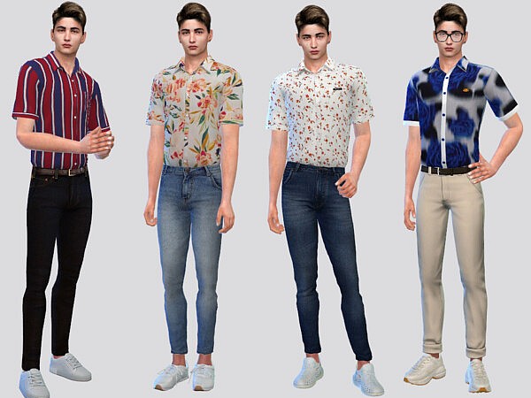 Mens Casual Shirt I by McLayneSims from TSR