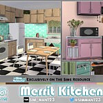 Merrit Kitchen sims 4 cc