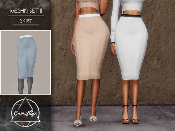 Meshki II Set Skirt by Camuflaje from TSR