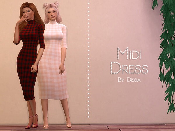 Midi Dress by Dissia from TSR