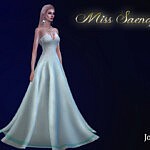 Miss Saena dress sims 4 cc