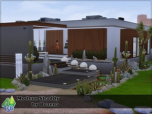 Modern Shaddy House sims 4 cc
