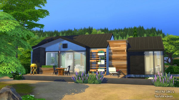 Modern house sims 4 cc