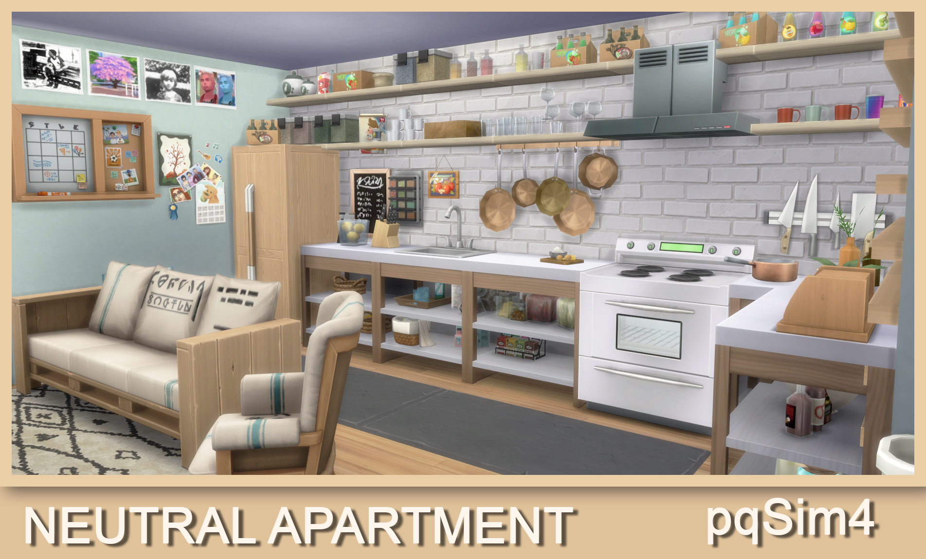 Sims 4 Neutral Walls