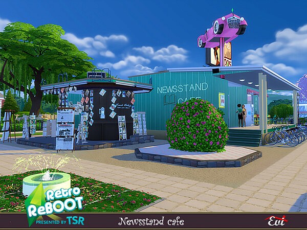 Newsstand cafe by evi from TSR