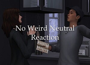 No Weird Neutral Reaction When Professing Undying Love sims 4 cc