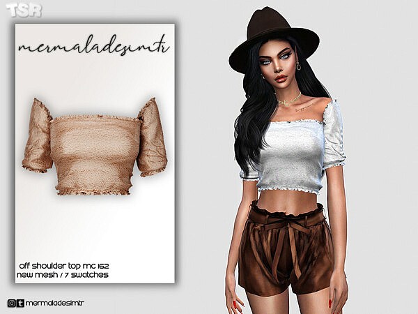Off Shoulder Top by mermaladesimtr from TSR