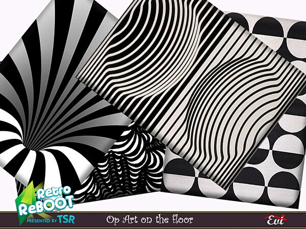 Op Art on the floor by evi from TSR