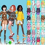 Paranormal Kids Outfit sims 4 cc