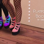 Platform Boots sims 4 cc