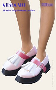Platform Loafers sims 4 cc