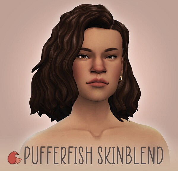 Puffer Fish Skinblend sims 4 cc