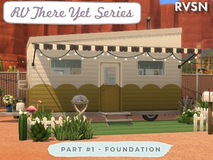 RV There Yet Series Foundation sims 4 cc