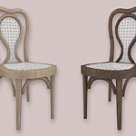 Rattan Dining Chair sims 4 cc