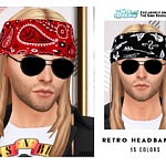 Retro Headband V2 sims 4 cc