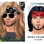 Retro Headband sims 4 cc