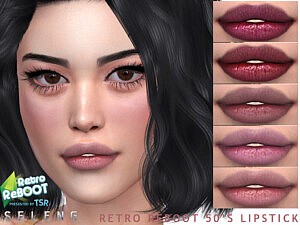 Retro ReBOOT 50s Lipstick sims 4 cc