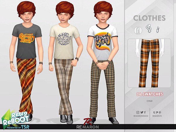 Retro ReBOOT 70s Pants 01 by remaron from TSR
