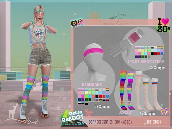 Retro ReBOOT Accessories Dinamyc 80s by DanSimsFantasy from TSR