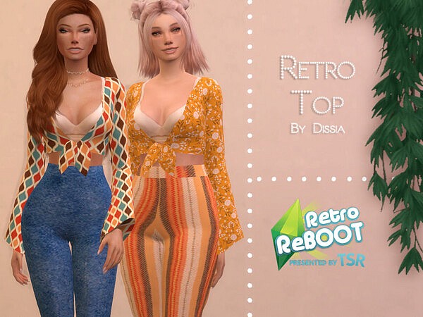 Retro Top by Dissia from TSR