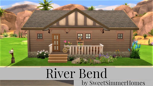 River Bend House by SweetSimmerHomes from Mod The Sims