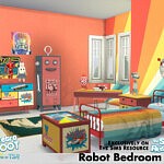 Robot bedroom sims 4 cc