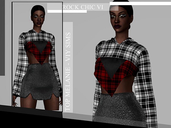 Rock Chic VI Top Melanie by Viy Sims from TSR