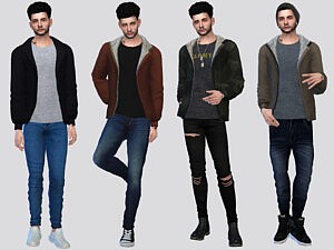 Ronnie Jacket sims 4 cc