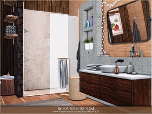 Rosa Bathroom sims 4 cc