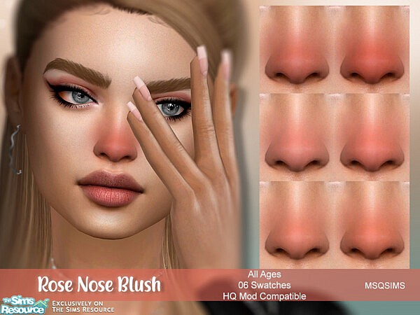 Rose Nose Blush by MSQSIMS from TSR