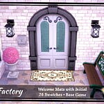 Rug Factory Welcome Mat Set 2 sims 4 cc