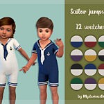Sailor jumpsuit sims 4 cc