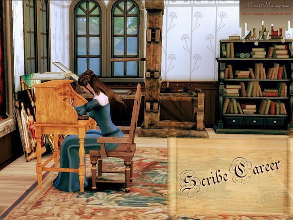 Scribe Career by MiraiMayonaka from Mod The Sims