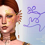 Serenity Face Mask sims 4 cc