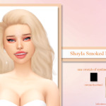 Shayla Smoked Liner sims 4 cc