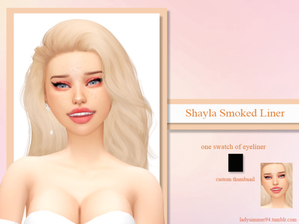 Shayla Smoked Liner by LadySimmer94 from TSR